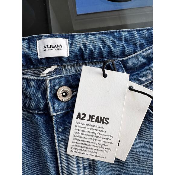 NWT A2 Jeans The Perfect Mid-rise Size 3 (like a 27-28 waist) Ankle Jeans - Picture 11 of 11